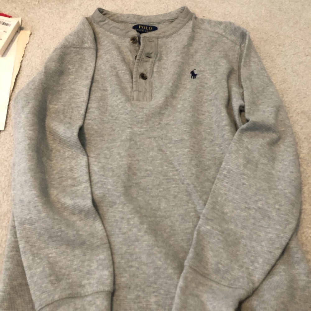 Lot of 2 boys long sleeved Polo shirts size 10-12
